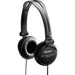 Sony MDR V150  DJ slúchadlá On Ear na ušiach  čierna