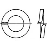 TOOLCRAFT  TO-6854184 pérové podložky Vnútorný Ø: 4 mm  DIN 127   Ušlechtilá ocel V4A  A4 100 ks