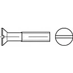 TOOLCRAFT  TO-6862587 zápustné skrutky M8 25 mm drážka DIN 963   Ušlechtilá ocel V2A  A2 50 ks