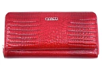 Dámská kožená peněženka Conti - červená