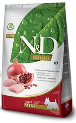 N&amp;D dog GF ADULT MINI CHICKEN/POMEGRANATE - 2.5kg