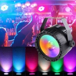 30W RGB+UV COB LED RGB Stage Light DMX Remote DJ Bar Disco KTV Party Christmas