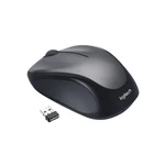 Myš Logitech Wireless Mouse M235 (910-002201) sivá bezdrôtová myš • optický senzor • rozlíšenie 1 000 DPI • 3 tlačidlá • Plug & Play (malý prijímač sa
