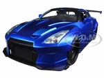 Brians 2009 Nissan GTR R35 Blue Ben Sopra "Fast &amp; Furious" Movie 1/24 Diecast Model Car  by Jada