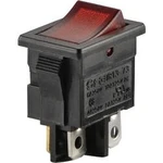 Kolébkový spínač s aretací TRU COMPONENTS TC-R13-73C-02, 250 V/AC, 6 A, 2x vyp/zap, N/A, 1 ks