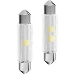 Sufitová LED žárovka Signal Construct MSOE114312HE, S8.5, 12 V/AC, 12 V/DC, 33.3 lm, žlutá
