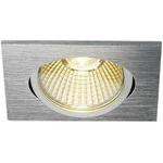 LED vestavné svítidlo SLV 114396, 9 W, N/A, hliník (kartáčovaný)