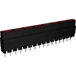 LED řádek 8nás. Signal Construct, ZALS 080, 9 mm, červená