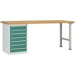 Dílenském COMBI model 6 s multiplex deska, Šxhxv = 1500 x 700 x 840 mm Manuflex WC5118.0001 WC5118.0001