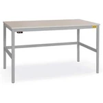 Manuflex LC1033.9006 ESD pracovní stůl CANTOLAB s kaučuk, Šxhxv = 1250 x 800 x 762-788 mm
