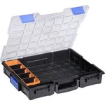 Kufřík na součástky Allit, EuroPlus Pro K44/7, 454200, přihrádek: 7, 440 x 76 x 355, černá, oranžová, modrá