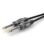 Jack audio kabel Hicon HBA-6M-0060, 0.60 m, černá