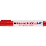 Edding 8030, 4-8030002 NLS High Tech Marker, 1.5 mm, 3 mm, červená