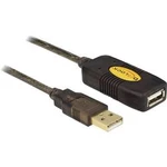 USB 2.0 prodlužovací kabel Delock 83453, 30.00 m, černá