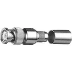 BNC zástrčka, rovná Telegärtner J01002A0046, 75 Ω, 1 ks
