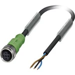 Upravený zástrčkový konektor pro senzory - aktory Phoenix Contact SAC-3P-10,0-PUR/M12FS 1693034 zásuvka, rovná, 10.00 m, 1 ks