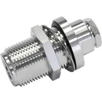 Konektor N Telegärtner J01021H1171, 50 Ω, šroubovací, PTFE, zásuvka rovná