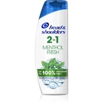 Head & Shoulders Menthol Fresh 2in1 šampon a kondicionér 2 v 1 proti lupům 360 ml