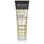 John Frieda Sheer Blonde Highlight Activating hydratační kondicionér pro blond vlasy 250 ml