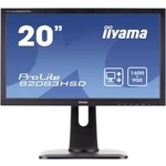 LED monitor Iiyama B2083HSD, 49.5 cm (19.5 palec),1600 x 900 Pixel 5 ms, TN LED VGA, DVI, na sluchátka (jack 3,5 mm)