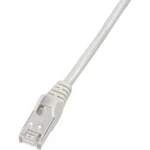 Patch kabel, CAT 5e SF/UTP, RJ45, vidlice ⇔ vidlice, šedá, 20 m