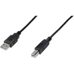 Kabel USB 2.0, USB A/USB B, 5 m, Digitus