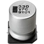 SMD kondenzátor elektrolytický Panasonic hliník EEEFC0J220R, 22 µF, 6,3 V, 20 %, 5,4 x 4 mm