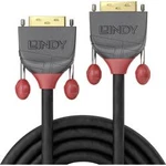 DVI kabel LINDY [1x DVI zástrčka 18+1pólová - 1x DVI zástrčka 18+1pólová] černá 15.00 m