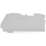 Koncová dělicí deska , WAGO 2106-1291, 74.80 mm x 1 mm x 32.90 mm , 100 ks