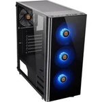 PC skříň midi tower Thermaltake V200 Tempered Glass RGB, černá