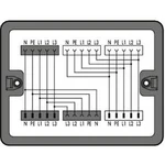 Rozvodný box WAGO 20 A, 400 V, černá, 1 ks