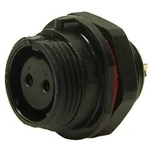 Konektor reproduktoru Cliff FM686832 FM686832 zásuvka, vestavná, pólů 2, černá, 1 ks