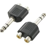 Jack / cinch audio Y adaptér SpeaKa Professional SP-7870188, černá