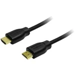 HDMI kabel LogiLink [1x HDMI zástrčka - 1x HDMI zástrčka] černá 7.50 m