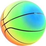 John Toys Duhový míč 20 cm proužky