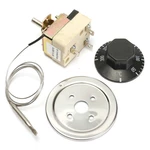 DANIU Thermostat AC 250V 16A 50-300 Degrees Temperature Controller No NC for Electric Oven