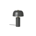 Čierna stolová lampa Cozy living Lulu, výška 37 cm