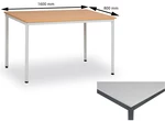 KOVO PRAKTIK Jídelní stůl 160 x 80 cm deska šedá