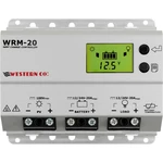 Western Co. WRM20 solárny regulátor nabíjania MPPT 12 V, 24 V 20 A