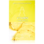 Holika Holika Ampoule Mask Sheet From Nature Vitamin C + Pineapple plátýnková maska s energizujícím účinkem 1 ks
