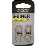 NITE Ize NI-LSBM-11-2R3 karabína  MicroLock S-Biner 2  35 mm x 15 mm x 7 mm  2 ks