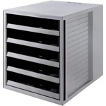 HAN KARMA 14018-18 box so zásuvkami sivá DIN A4 Počet zásuviek: 5