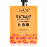 puroBIO Cosmetics 5 Vitamins vyživující maska na vlasy 40 ml