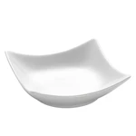 Biela porcelánová miska Maxwell & Williams Basic Wave, 10,5 x 10,5 cm