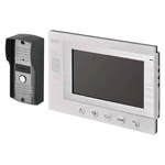 Dverný videotelefón EMOS EM-07HD (H2017) dverový videotelefón • ovládanie zámku, pojazdu brány • napájanie monitora: 12 V DC • 7" farebná obrazovka • 