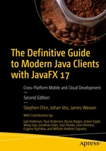 The Definitive Guide to Modern Java Clients with JavaFX 17