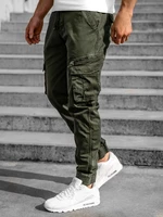 Pantaloni joggers cargo verde-inchis Bolf CT6707S0