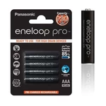 Tölthető micro ceruzaelem AAA, Panasonic Eneloop NiMh 1,2V 930mAh BL4, 4 db