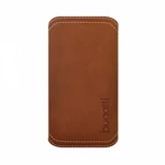 Bugatti TwoWay Leather tok Apple iPhone 5 és 5S, brown