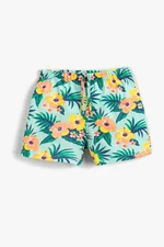 Koton Floral Shorts Cotton